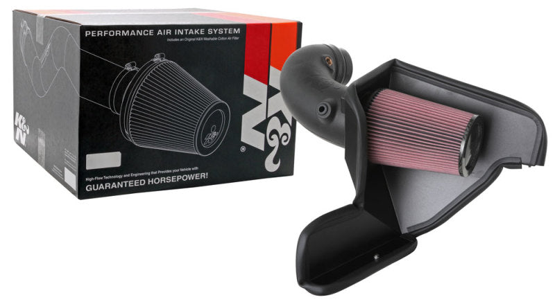 K&N 20-21 Ford Mustang GT500 5.2L V8 AirCharger Performance Intake - 63-2515