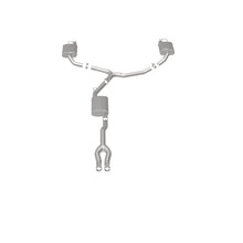 Load image into Gallery viewer, MagnaFlow Cat-Back SS Dual Split Rear Exit 2015 Dodge Charger/Chrysler 300C 3.6L V6 (Uses OEM Tips) - 19225