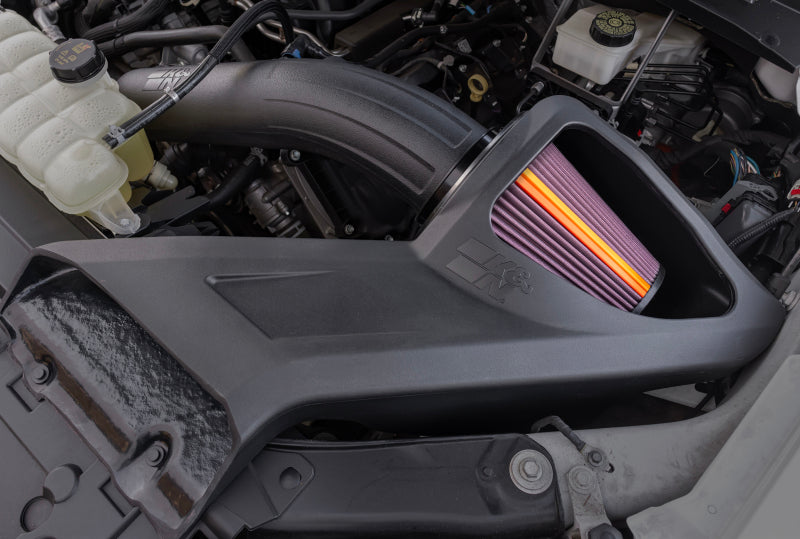 K&N 15-20 Ford F150 V8-5.0 L Performance Air Intake System - 50-2591