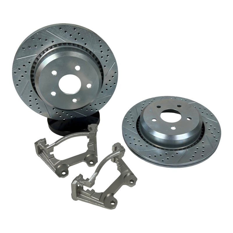 Baer Brakes 21-25 Jeep Wrangler JL/20-25 Gladiator JT Big Claw Performance Rear Rotors - 2142012