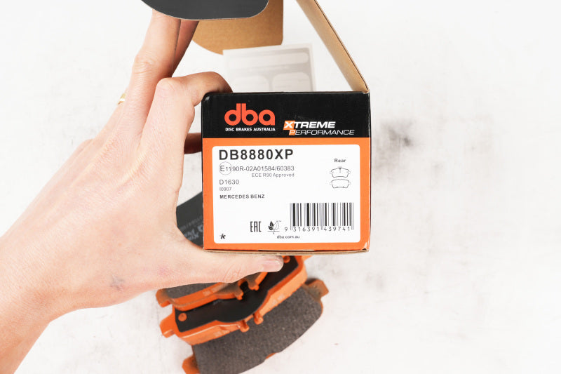 DBA 14-19 Mercedes-Benz CLA45 AMG XP Performance Rear Brake Pads - DB8880XP