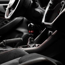 Load image into Gallery viewer, Cobb Subaru 6-Speed Weighted COBB Shift Knob - Black (Incl. Both Red + Blk Collars) - 213360-BK