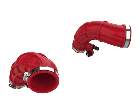 aFe Power 22-24 Toyota Land Cruiser (J300) / 22-24 Toyota Tundra V6-3.4L (tt) Red Turbo Inlet Pipes - 55-20001-R