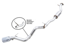 Load image into Gallery viewer, AWE Tuning 2021+ Ford Bronco 0FG Single Rear Exit Exhaust w/Chrome Silver Tip &amp; Bash Guard - 3015-22789