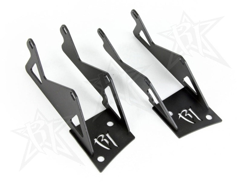 Rigid Industries Jeep JK - Double A-Pillar Mount - Mounts 2 sets of Dually/D2 - 40335