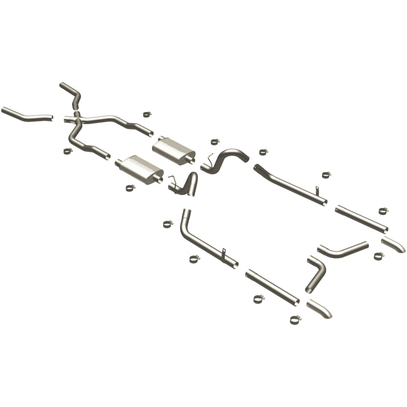 MagnaFlow Sys Cat-Back 55-57 Chevy Bel-Air - 16792
