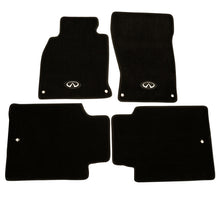 Load image into Gallery viewer, NRG Floor Mats - 13+ Infinity Q70 w/ Infiniti Emblem Logo (4 pieces) - FMR-610