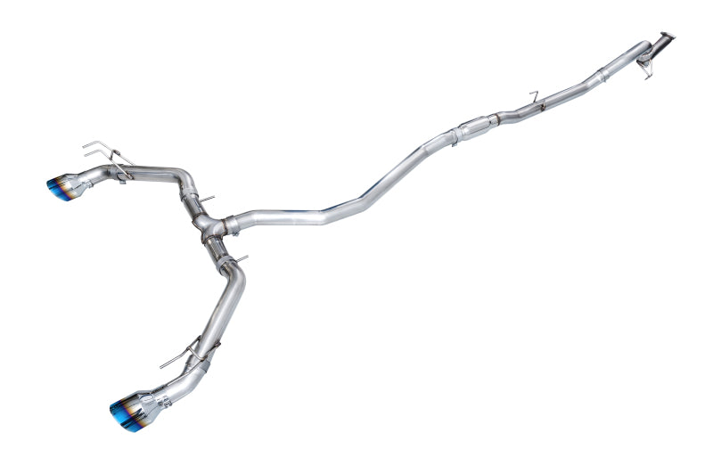 AWE 22-26 Civic Si / Acura Integra Track Edition Dual Vapor Blue Exhaust - 3020-39331