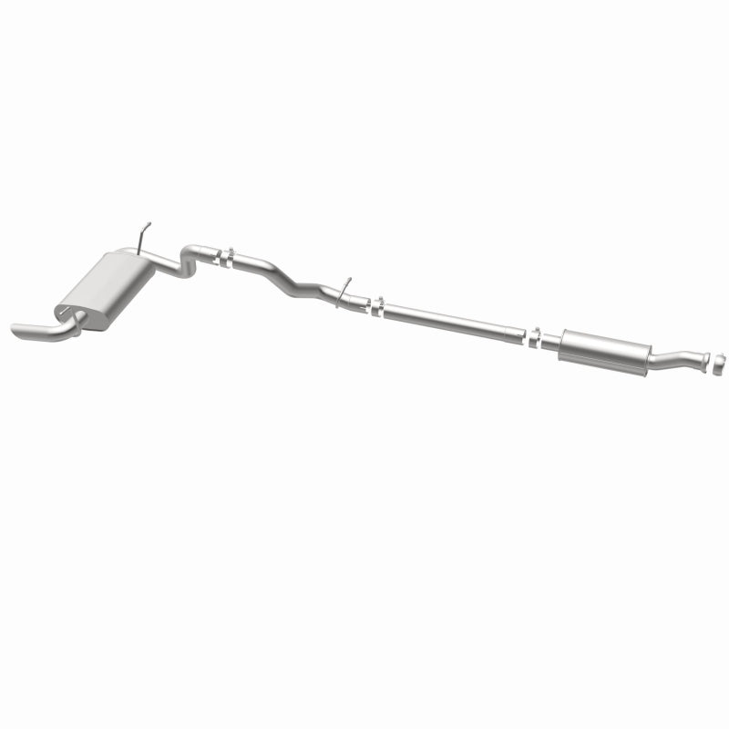 BRExhaust 18-25 Jeep Wrangler 2.0L Direct-Fit Replacement Exhaust Kit - 106-1105