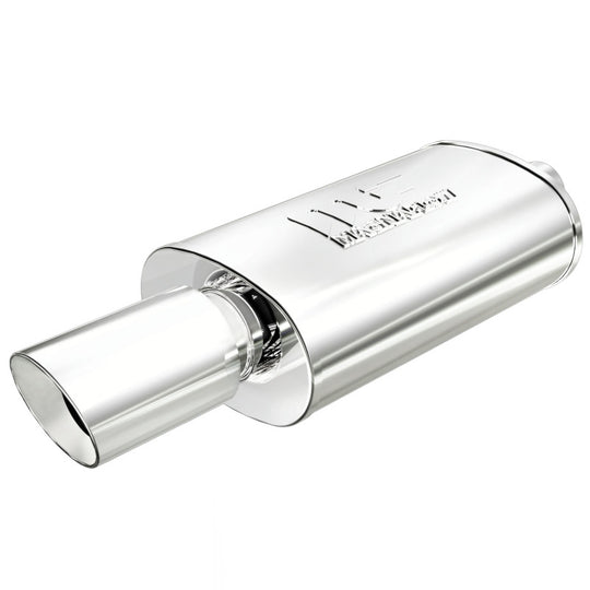 MagnaFlow Muffler W/Tip Mag SS 14X5X8 2.25/4. - 14829