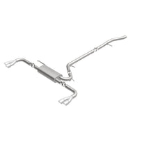 Load image into Gallery viewer, MagnaFlow 15-17 GMC Terrain V6 3.6L 409SS Cat-Back Exhaust Quad Split Rear with 3in Polished Tips - 19114