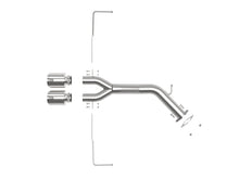 Load image into Gallery viewer, aFe Takeda 3in-2.5in 304 SS Axle-Back Exhaust w/Polished Tip 19-20 Hyundai Veloster I4-1.6L(t) - 49-37012-P