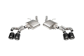 Corsa 22-25 Cadillac CT5-V Blackwing 3in Axle-Back - Act. Exh. - Dual Rear Exit - Twin 4.5inCF Tips - 21322CF
