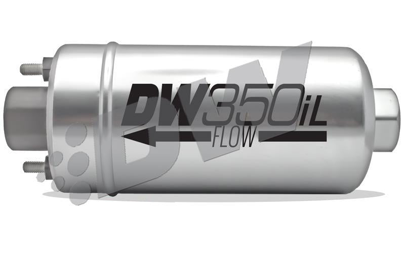 DeatschWerks 350 LPH DW350iL In-Line External Fuel Pump (No Bracket) - 9-350