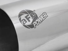 Load image into Gallery viewer, aFe MACH Force-Xp Universal Exhaust Tip 3-1/2 IN Inlet x 4 IN Outlet x 7 IN Polished Right Side Exit - 49T35404-P07