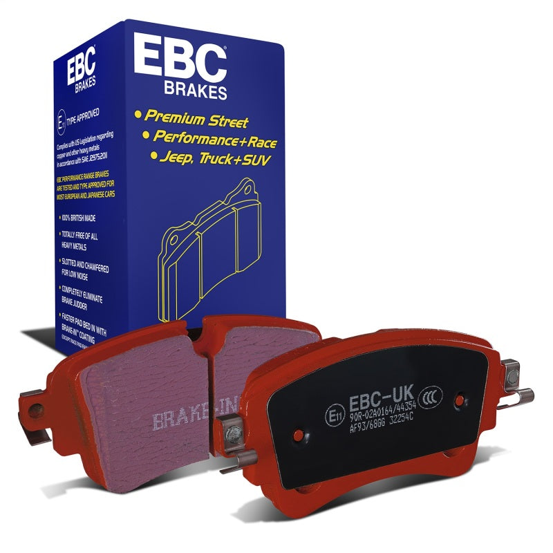 EBC 2018+ Audi A4 Allroad Quattro 2.0L Turbo Redstuff Rear Brake Pads - DP32254C