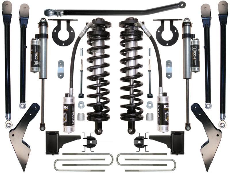 ICON 05-07 Ford F250/F350 4-5.5in Stage 4 Coilover Conversion System - K63114