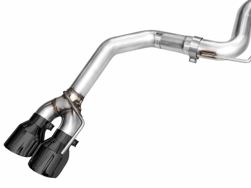 AWE 2024 Ford Mustang GT Fastback S650 RWD Track Edition Cat-Back Exhaust w/ Quad Diamond Black Tips - 3020-43650