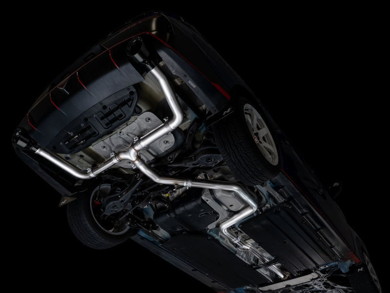 AWE Tuning 22-26 Hyundai Elantra N Track Edition Cat-Back Exhaust - Diamond Black Tips - 3020-33237