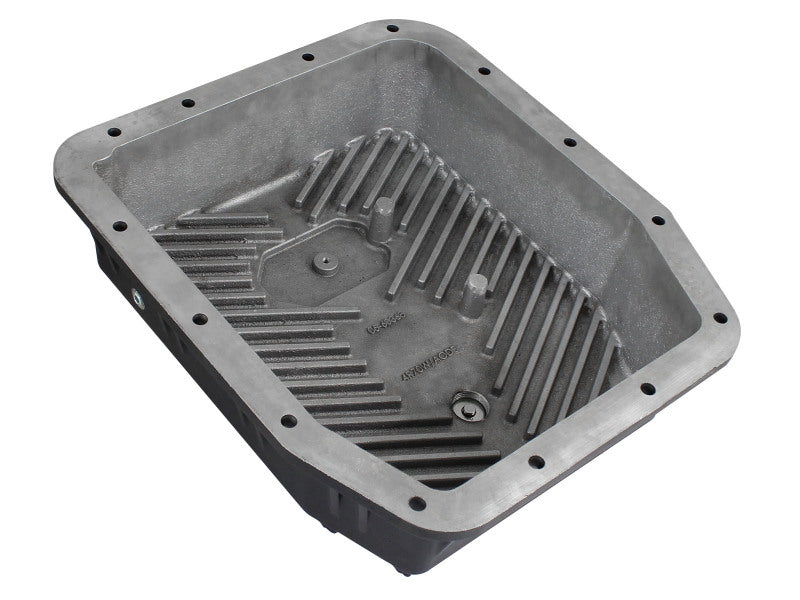 aFe Transmission Pan (Black); Ford Trucks 94-08 AODE - 46-70222