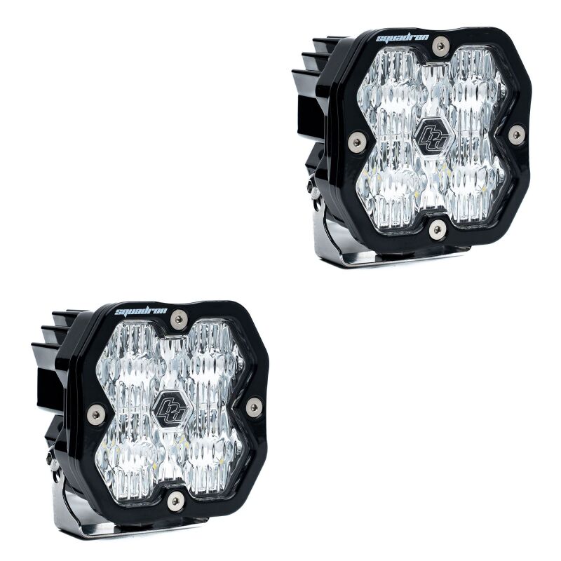 Baja Designs Squadron 2.0 Sport (Pair) LED Wide Cornering / No Harness - 5578052NH