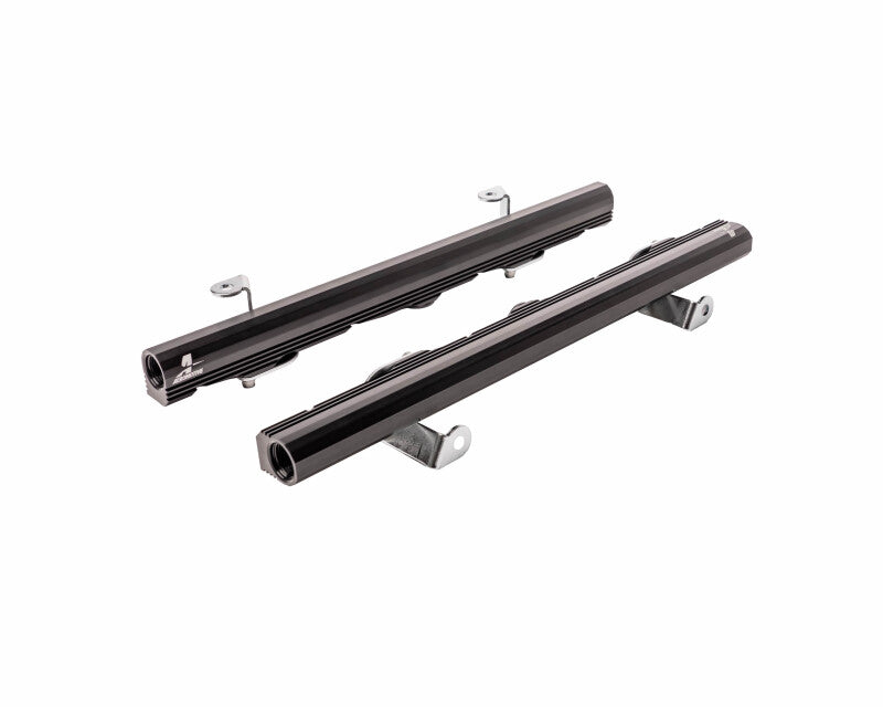 Aeromotive 04-07 GM 4.8L/5.3L Truck Fuel Rails - Black - 14189