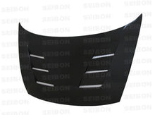 Load image into Gallery viewer, Seibon 06-08 Honda Civic 4 Door TS Carbon Fiber Hood - HD0607HDCV4D-TS
