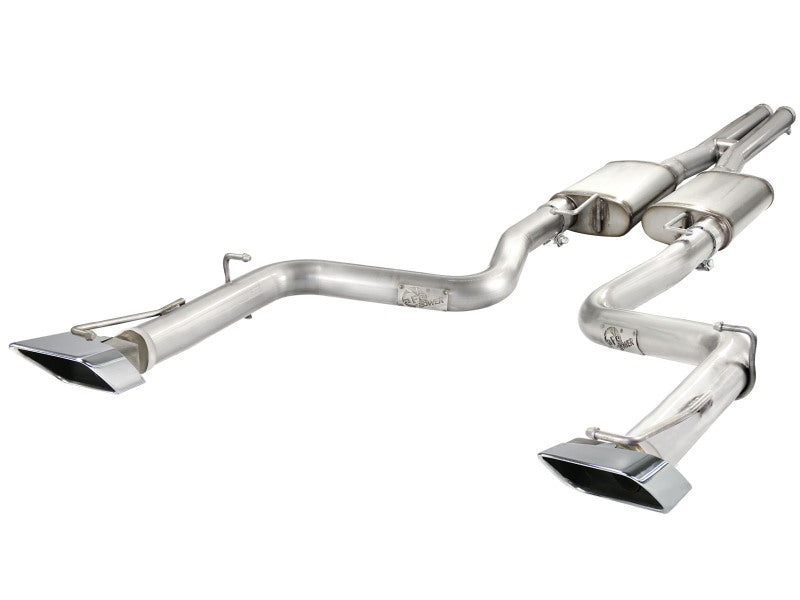 aFe MACHForce XP Exhausts Cat-Back SS-409 EXH CB Dodge Challenger SRT-8 08-12 V8-6.1/6.4L - 49-42028