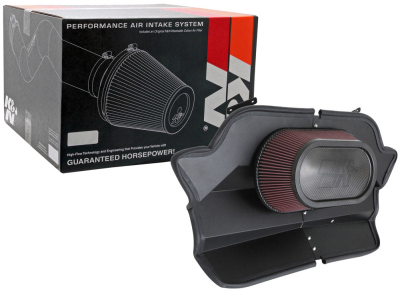 K&N 20-21 Chevrolet Corvette Stingray 6.2L V8 F/I AirCharger Performance Intake System - 63-3120