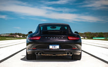 Load image into Gallery viewer, AWE Tuning 991 Carrera Performance Exhaust - Chrome Silver Tips - 3015-32044