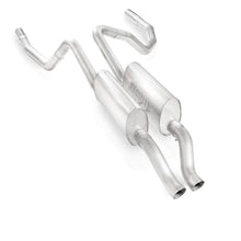 Load image into Gallery viewer, Stainless Works 2009-16 Dodge Ram 5.7L Truck Exhaust 3in X-Pipe Chambered Mufflers Under Bumper Exit - RAM09CB-C