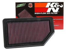 Load image into Gallery viewer, K&amp;N Replacement Air Filter 10.625in O/S Length x 5.75in O/S Width x 1in Height - 33-2472