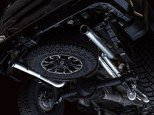 Load image into Gallery viewer, AWE Tuning 22-23 GMC Sierra 1500 AT4X 6.2L 0FG Catback Split Dual (Flat Bumper) - Bashguard(No Tips) - 3015-31972