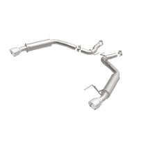 Load image into Gallery viewer, MagnaFlow Axle Back, SS, 2.5in, Competition, Dual Split Polish 4.5in Tip 2015 Ford Mustang Ecoboost - 19179