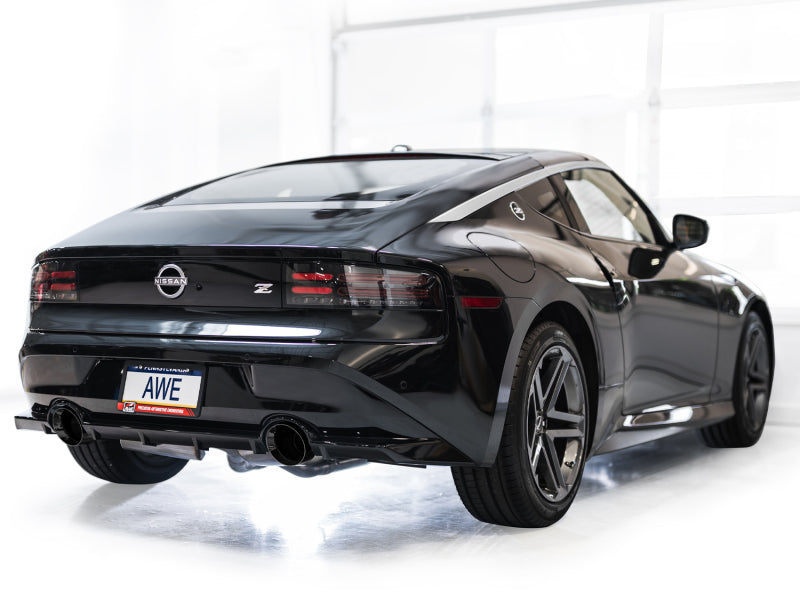 AWE Tuning 2023 Nissan Z RZ34 RWD Track Edition Cat-Back Exhaust System w/ Diamond Black Tips - 3020-33400