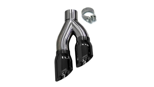 Corsa 19-24 Ram 1500 5.7L Crew Cab w/57in or 76in Bed Cat-Back Single Side Exit 4in PolishedDual Tip - 21036