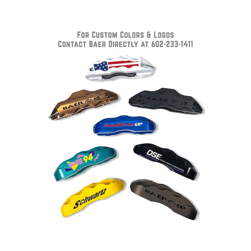 Baer Brakes 88-96 Chevrolet Corvette 14in Pro+ Front SDZ Brake Kit - Hugger Orange - 4301349HO