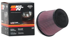Load image into Gallery viewer, K&amp;N Universal Clamp-On Air Filter 6in FLG / 7-1/2in B / 5in T / 6in H - RU-1036