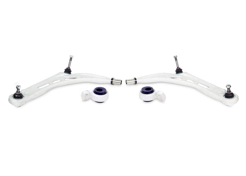 SuperPro 2000 BMW 323Ci Base Front Alloy Lower Control Arm Set (+Caster) - ALOY0046XK