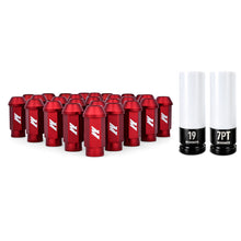 Load image into Gallery viewer, Mishimoto Aluminum Locking Lug Nuts M12x1.5 27pc Set Red - MMLG-15-27LRD