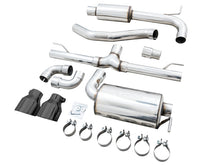 Load image into Gallery viewer, AWE Tuning 2022 VW GTI MK8 Touring Edition Exhaust - Diamond Black Tips - 3015-33658