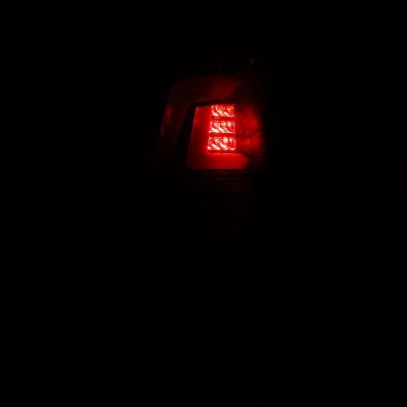 AlphaRex 17-19 Ford F250 Super Duty PRO-Series LED Tail Lights Red Smoke (w/o Blind Spot Sensor) - 657020