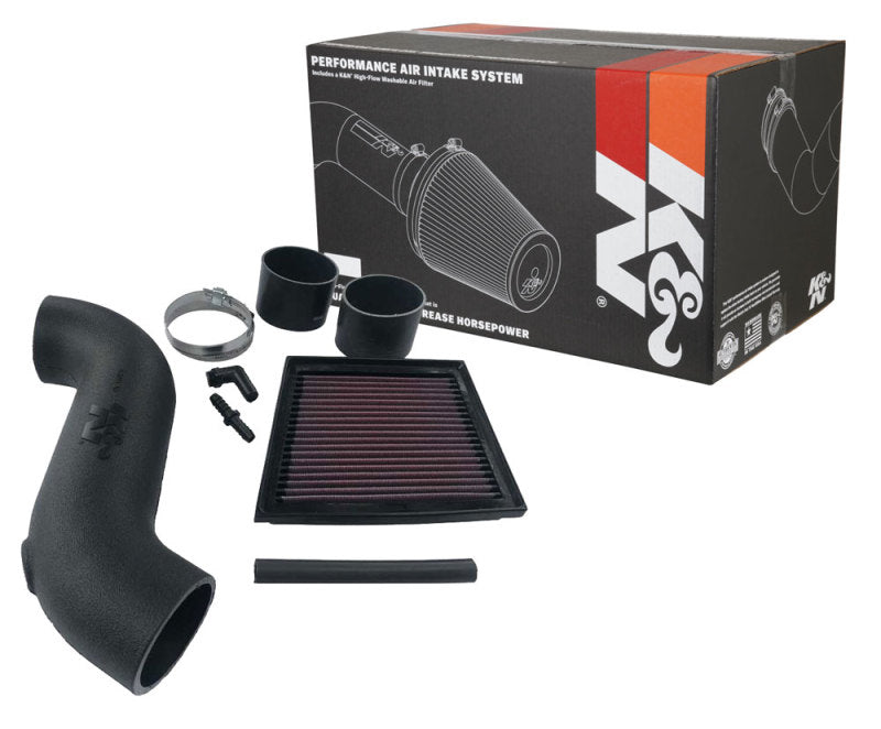 K&N 13-17 Ford Fiesta ST 1.6L (Will Not Fit US Models - Intl Only) F/I Performance Air Intake System - 57-0690