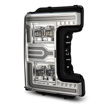 Load image into Gallery viewer, AlphaRex 17-19 Ford F-250/350/450/550 Super Duty NOVA-Series LED Proj Headlights Chrome w/SS &amp; SBDRL - 880347