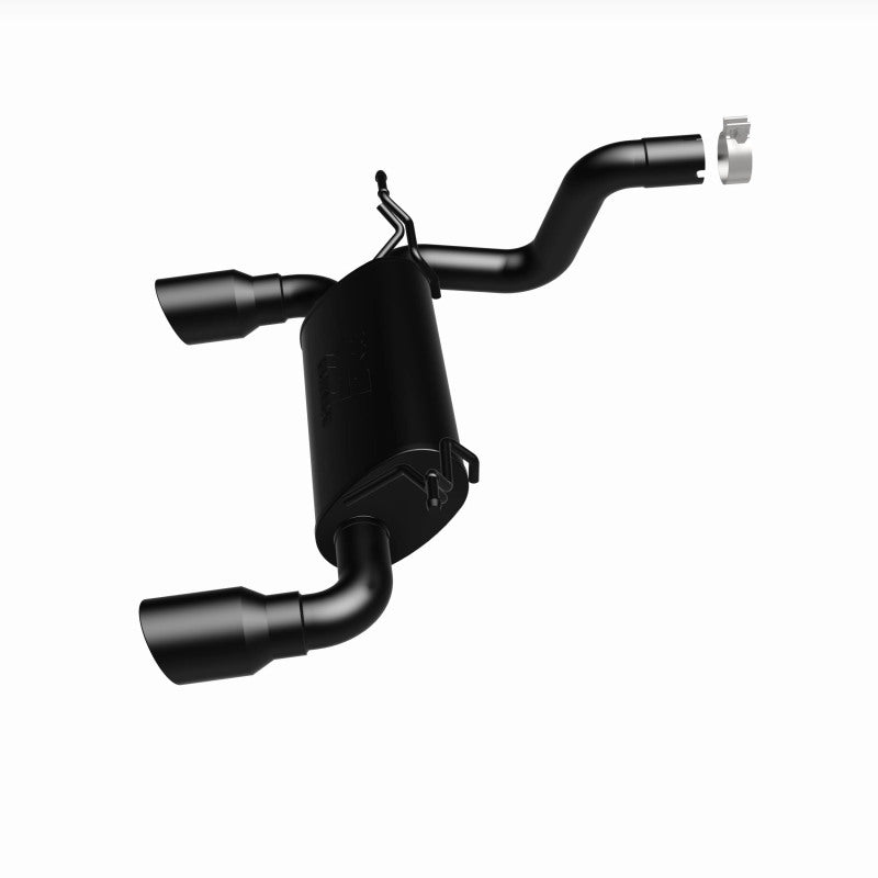 MagnaFlow 2018+ Jeep Wrangler 3.6L Dual Black Tip Axle-Back Exhaust - 19388