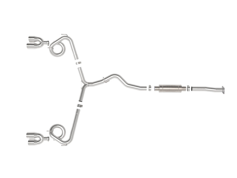 aFe Subaru WRX/STi 15-21 H4-2.0/2.5L Takeda 3in to 2-1/2in Stnlss Cat-Back Exhaust w/ Polished Tip - 49-36810-P