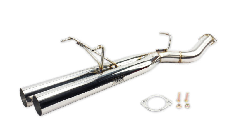 ISR Performance Series II - EP Dual Rear Section Only - 89-94 Nissan 240sx (S13) - IS-S2RO-EPD-S13