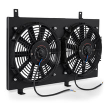 Load image into Gallery viewer, Mishimoto 04-08 Mazda RX8 Aluminum Fan Shroud Black - MMFS-RX8-04BK