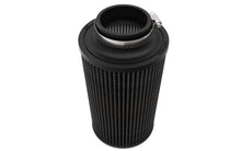 Load image into Gallery viewer, K&amp;N Universal Round Clamp-On Air Filter 3in ID 9in Height 6in Base OD 5.25 Top OD - RU-3109HBK