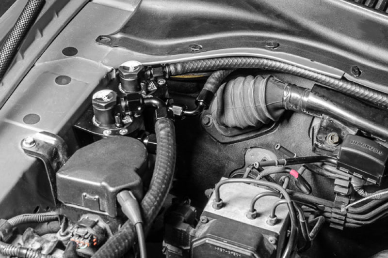 Dual Catch Can Kit, MK4 Supra, Fluid Lock / 1994-2002 Toyota Supra (all versions) - 20-0387-FL